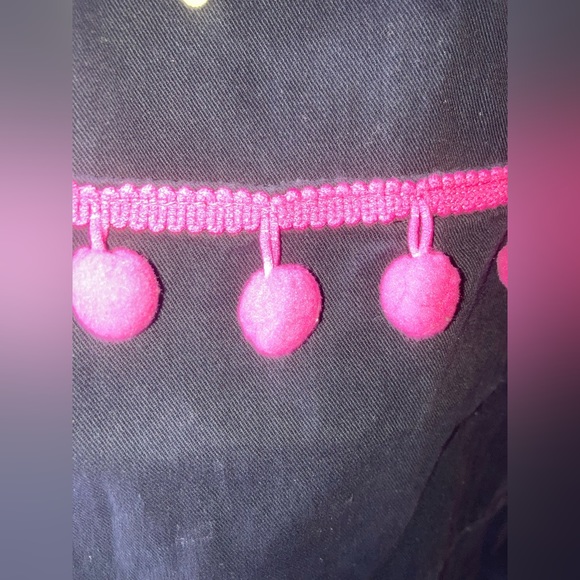 BBQ APRON SKELETON RIBCAGE SUGAR SKULLS FRONT POCKETS SIZE ADJUSTABLE GUC - Picture 10 of 11